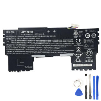 28Wh AP12E3K Battery for Acer